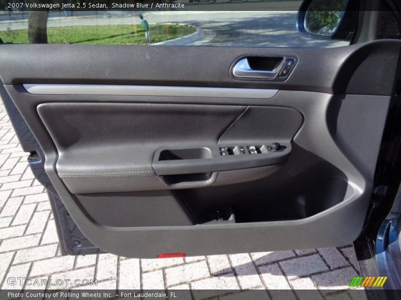 Shadow Blue / Anthracite 2007 Volkswagen Jetta 2.5 Sedan