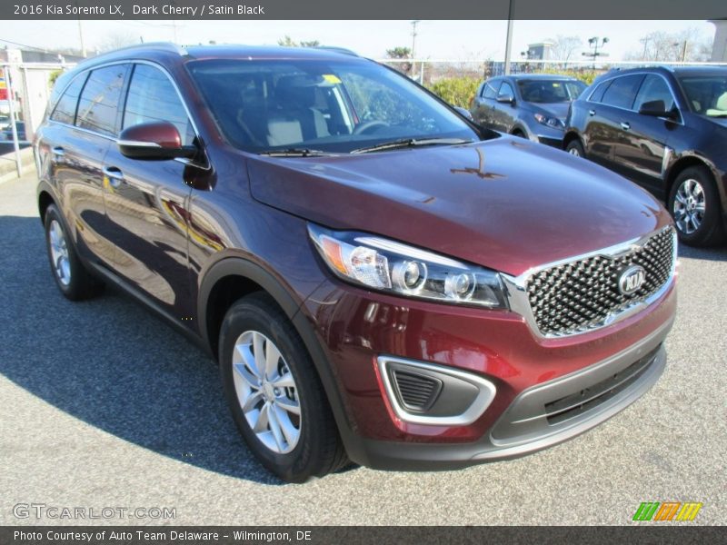 Dark Cherry / Satin Black 2016 Kia Sorento LX