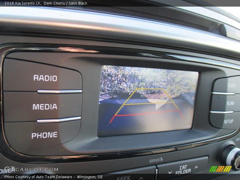 Dark Cherry / Satin Black 2016 Kia Sorento LX