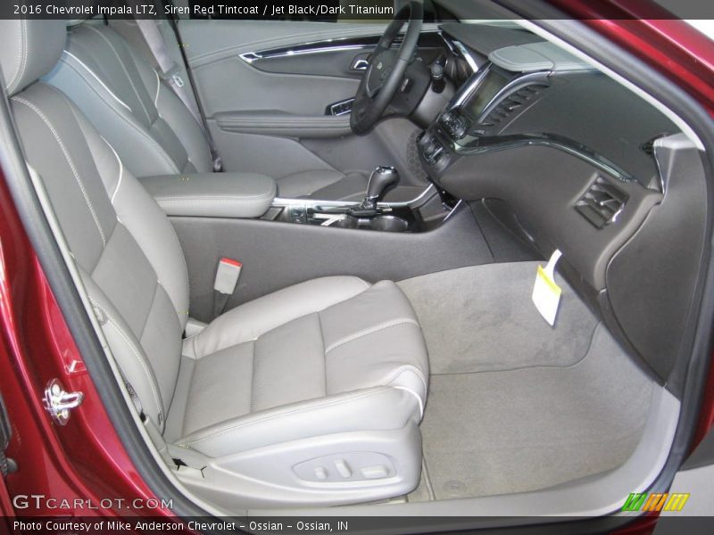 Siren Red Tintcoat / Jet Black/Dark Titanium 2016 Chevrolet Impala LTZ