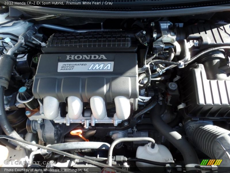 Premium White Pearl / Gray 2012 Honda CR-Z EX Sport Hybrid