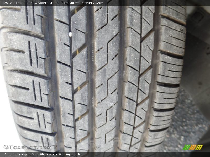 Premium White Pearl / Gray 2012 Honda CR-Z EX Sport Hybrid