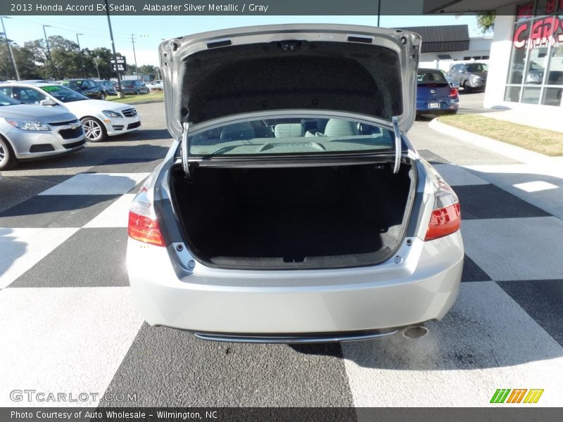 Alabaster Silver Metallic / Gray 2013 Honda Accord EX Sedan