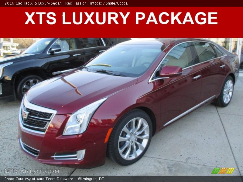 Red Passion Tintcoat / Shale/Cocoa 2016 Cadillac XTS Luxury Sedan