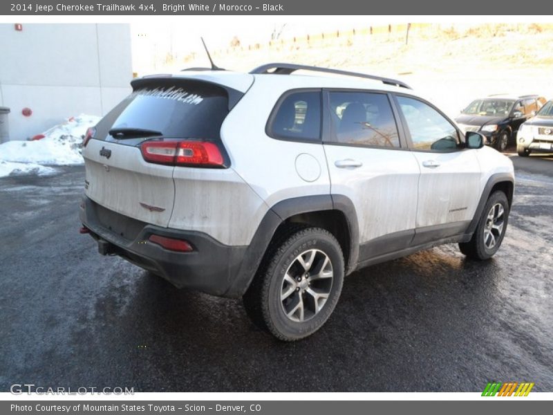 Bright White / Morocco - Black 2014 Jeep Cherokee Trailhawk 4x4