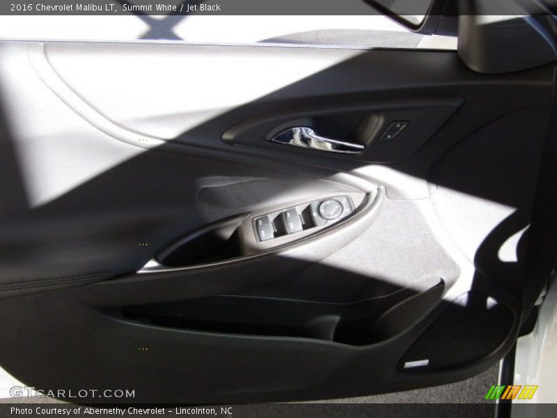Summit White / Jet Black 2016 Chevrolet Malibu LT