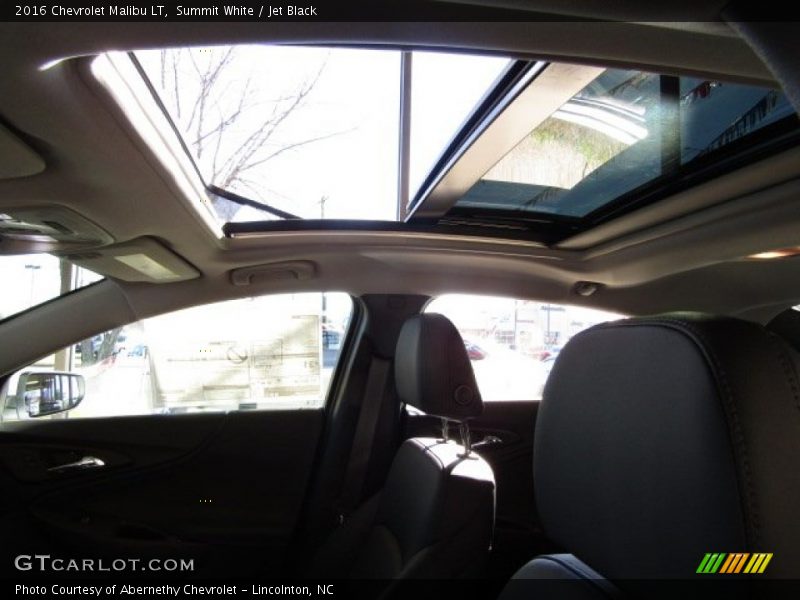 Summit White / Jet Black 2016 Chevrolet Malibu LT