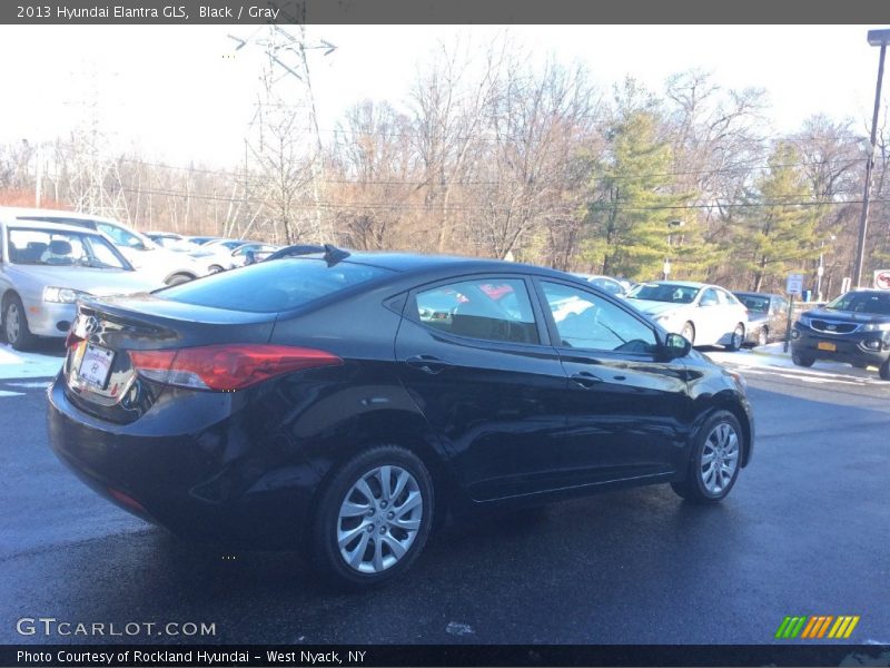 Black / Gray 2013 Hyundai Elantra GLS