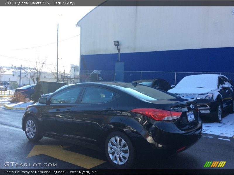 Black / Gray 2013 Hyundai Elantra GLS