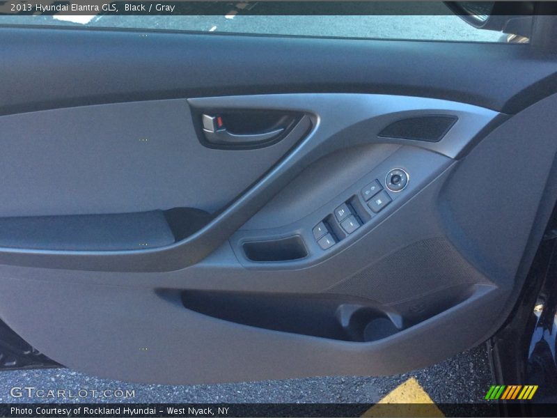 Black / Gray 2013 Hyundai Elantra GLS