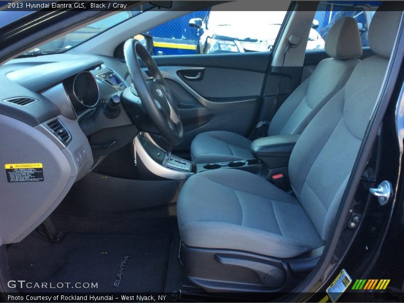 Black / Gray 2013 Hyundai Elantra GLS