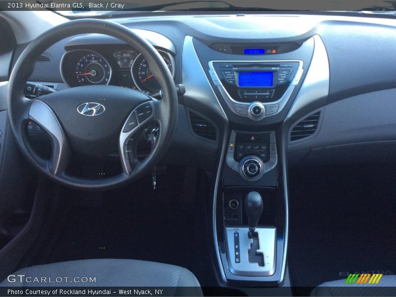 Black / Gray 2013 Hyundai Elantra GLS