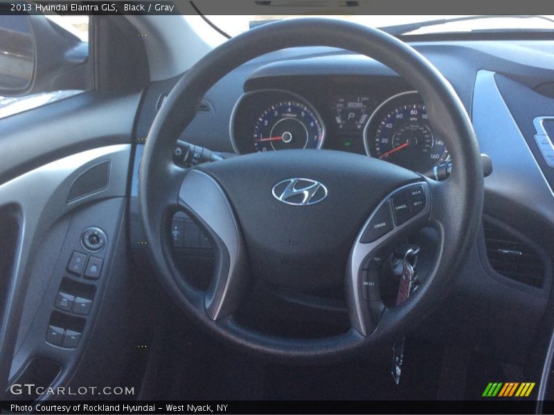 Black / Gray 2013 Hyundai Elantra GLS