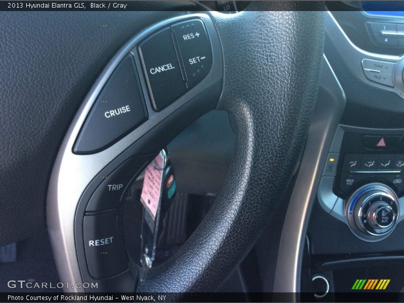 Black / Gray 2013 Hyundai Elantra GLS