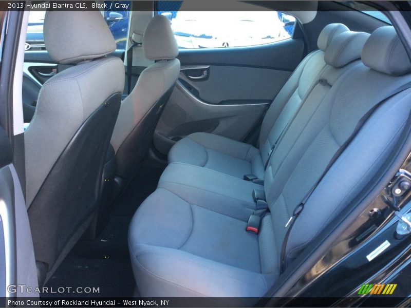 Black / Gray 2013 Hyundai Elantra GLS