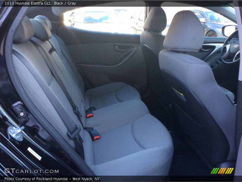 Black / Gray 2013 Hyundai Elantra GLS