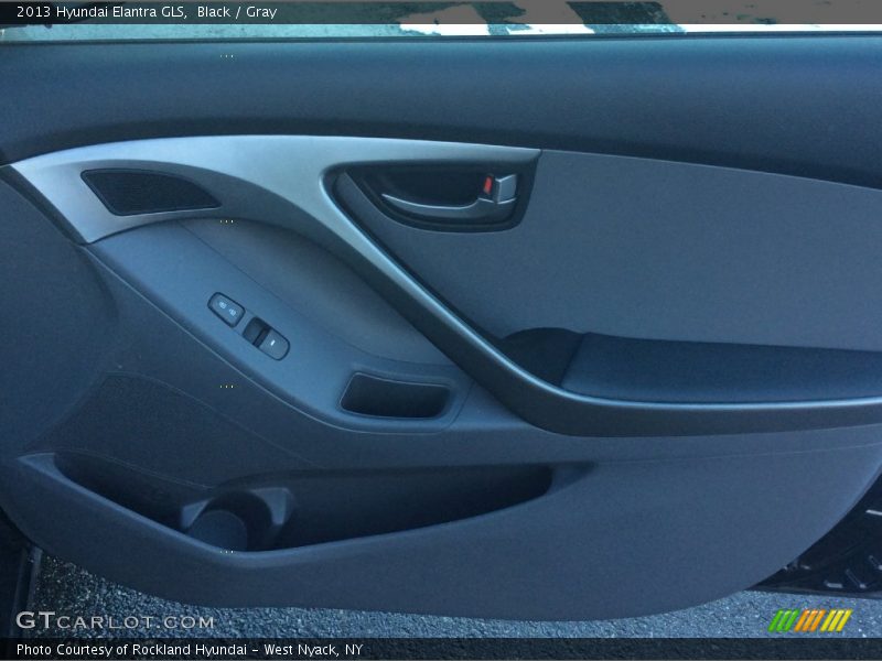 Black / Gray 2013 Hyundai Elantra GLS