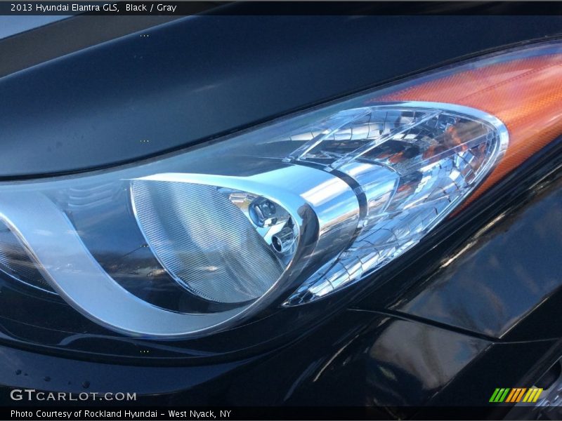 Black / Gray 2013 Hyundai Elantra GLS