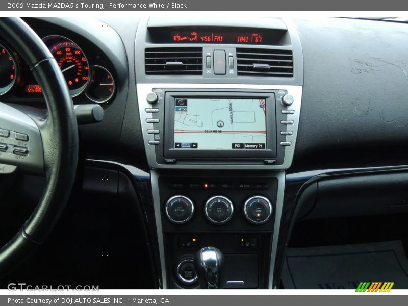 Performance White / Black 2009 Mazda MAZDA6 s Touring