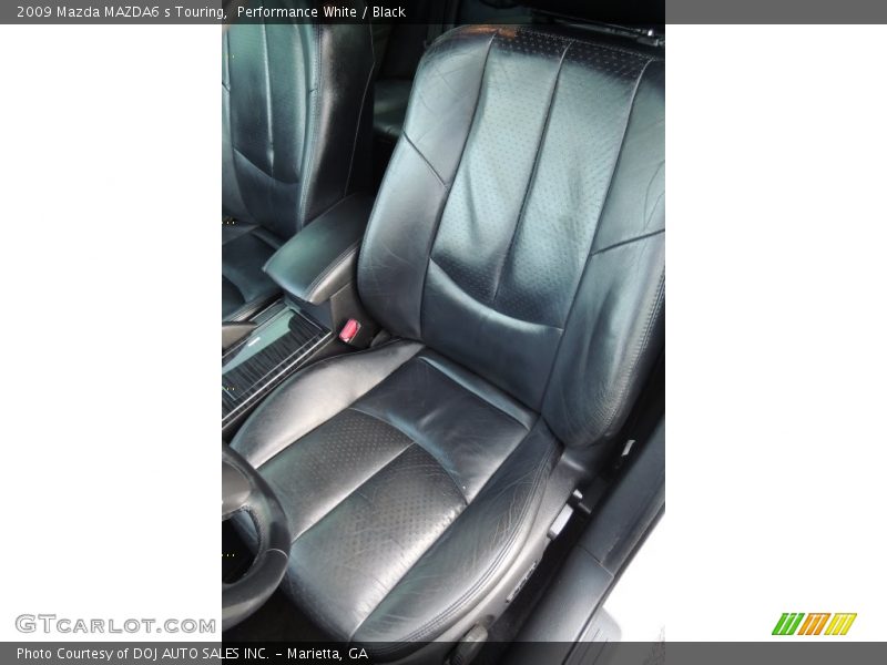 Performance White / Black 2009 Mazda MAZDA6 s Touring