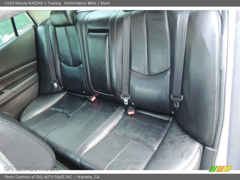 Performance White / Black 2009 Mazda MAZDA6 s Touring