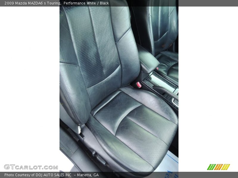 Performance White / Black 2009 Mazda MAZDA6 s Touring