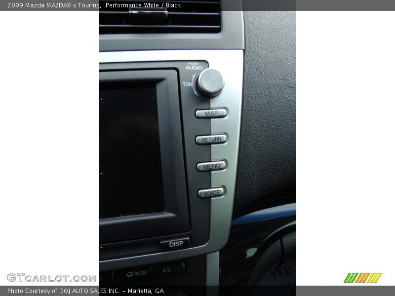 Performance White / Black 2009 Mazda MAZDA6 s Touring