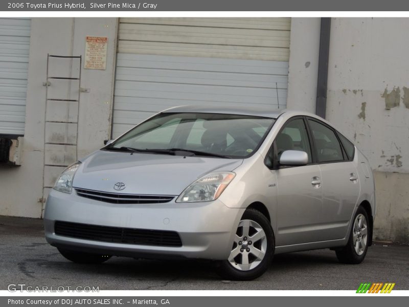 Silver Pine Mica / Gray 2006 Toyota Prius Hybrid