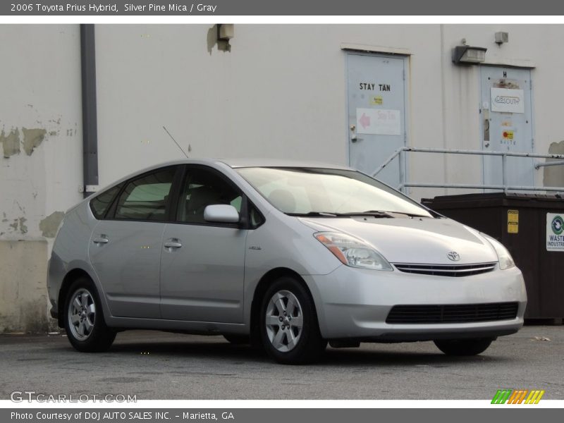 Silver Pine Mica / Gray 2006 Toyota Prius Hybrid