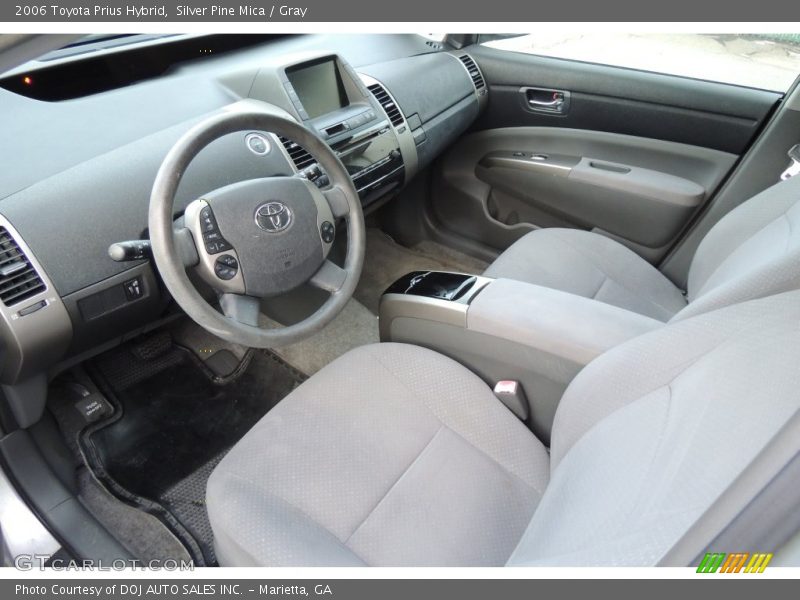 Silver Pine Mica / Gray 2006 Toyota Prius Hybrid