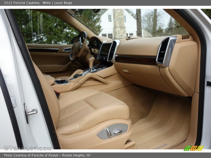 White / Luxor Beige 2013 Porsche Cayenne