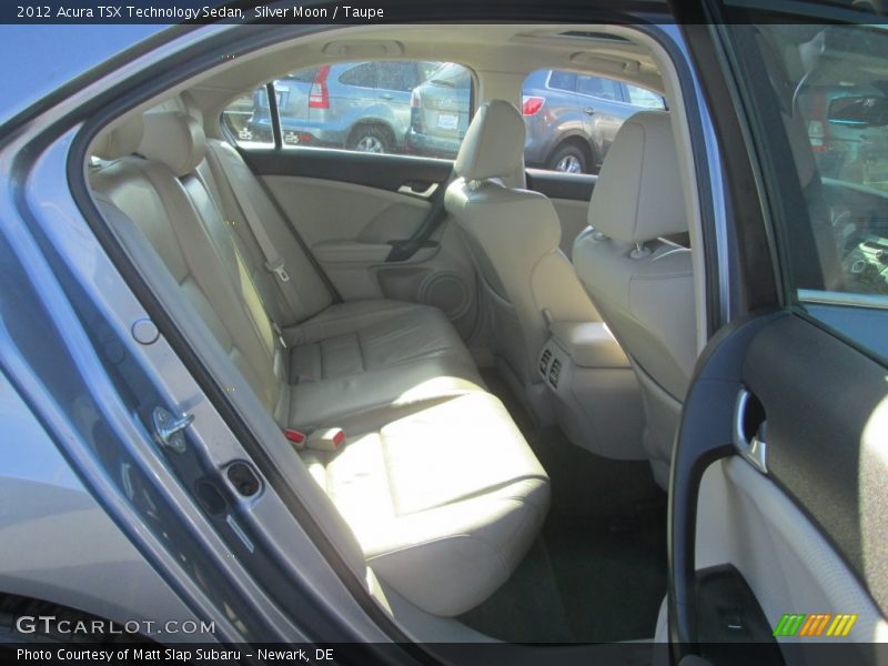 Silver Moon / Taupe 2012 Acura TSX Technology Sedan