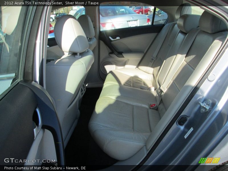 Silver Moon / Taupe 2012 Acura TSX Technology Sedan