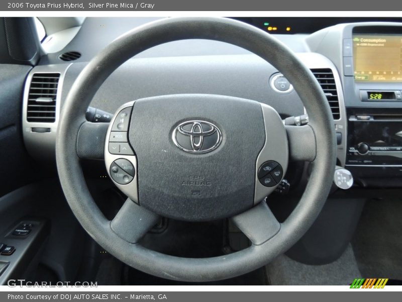 Silver Pine Mica / Gray 2006 Toyota Prius Hybrid
