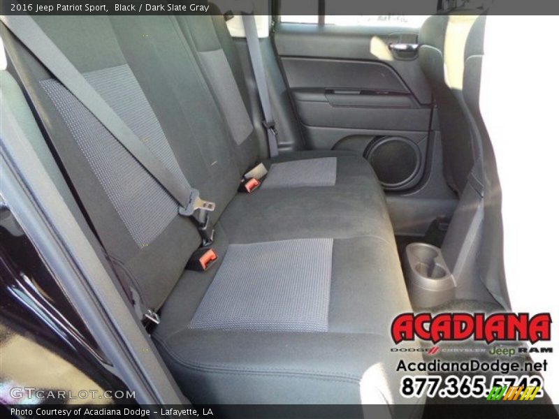 Black / Dark Slate Gray 2016 Jeep Patriot Sport