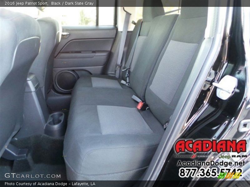 Black / Dark Slate Gray 2016 Jeep Patriot Sport