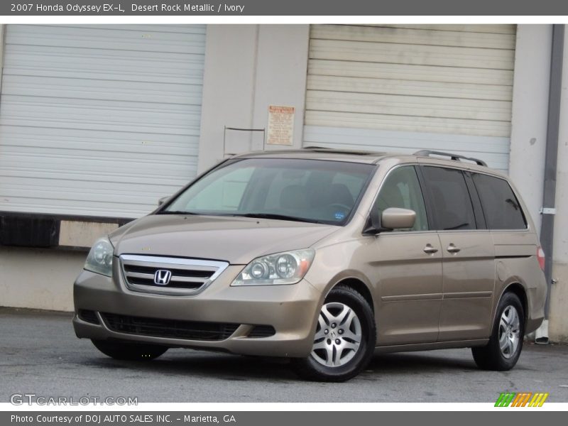 Desert Rock Metallic / Ivory 2007 Honda Odyssey EX-L