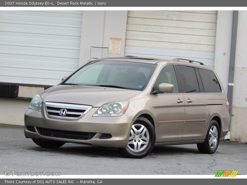 Desert Rock Metallic / Ivory 2007 Honda Odyssey EX-L