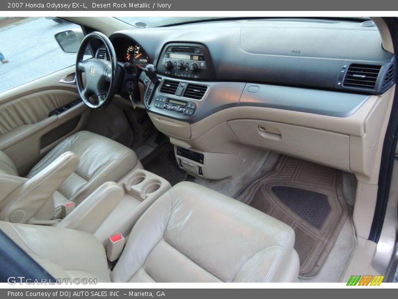 Desert Rock Metallic / Ivory 2007 Honda Odyssey EX-L