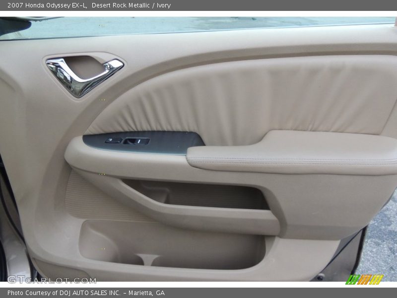 Desert Rock Metallic / Ivory 2007 Honda Odyssey EX-L