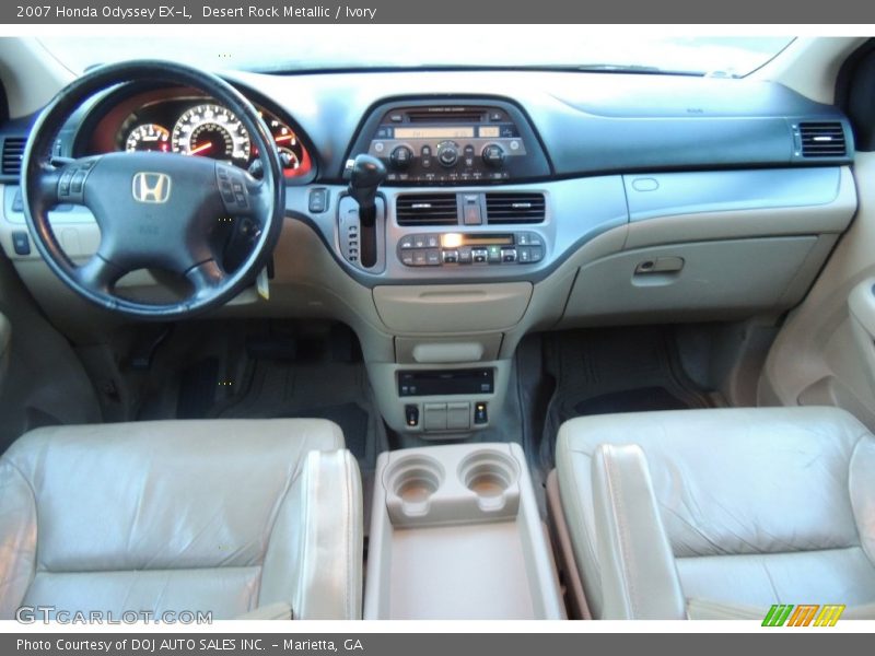 Desert Rock Metallic / Ivory 2007 Honda Odyssey EX-L