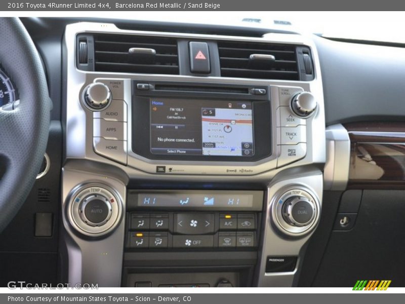 Barcelona Red Metallic / Sand Beige 2016 Toyota 4Runner Limited 4x4