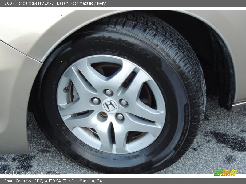 Desert Rock Metallic / Ivory 2007 Honda Odyssey EX-L