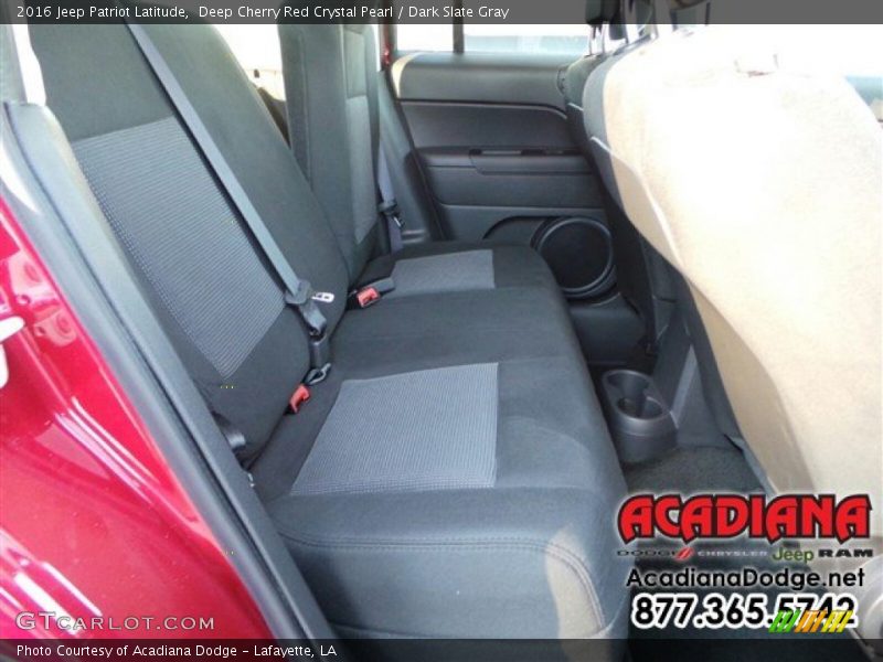 Deep Cherry Red Crystal Pearl / Dark Slate Gray 2016 Jeep Patriot Latitude
