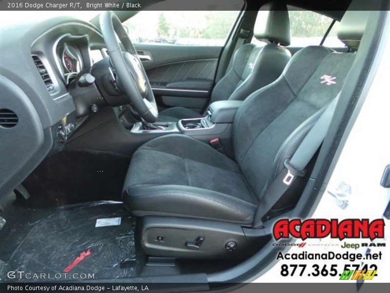 Bright White / Black 2016 Dodge Charger R/T