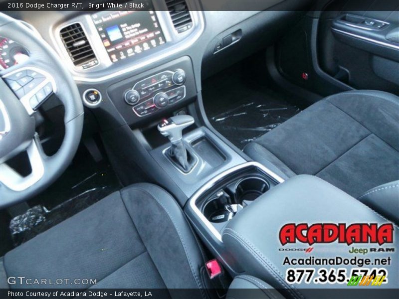 Bright White / Black 2016 Dodge Charger R/T