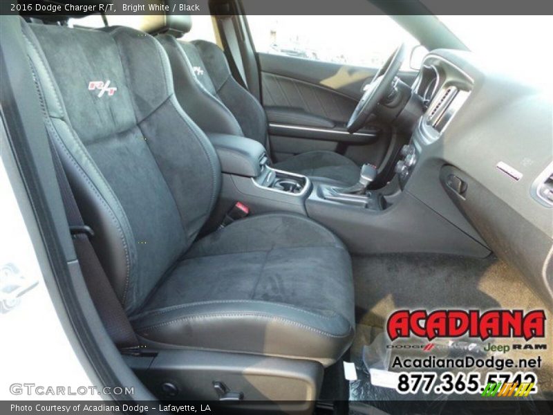 Bright White / Black 2016 Dodge Charger R/T