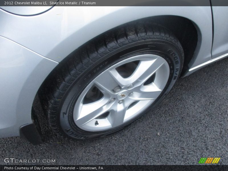 Silver Ice Metallic / Titanium 2012 Chevrolet Malibu LS