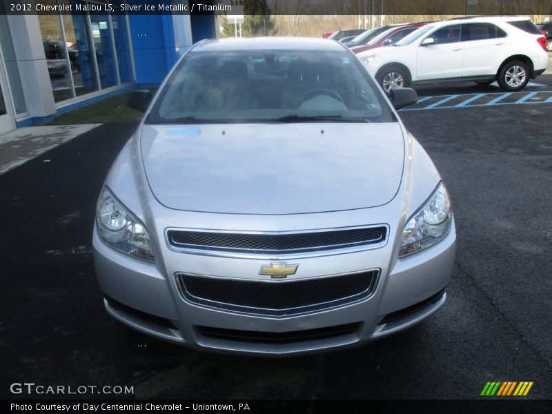 Silver Ice Metallic / Titanium 2012 Chevrolet Malibu LS