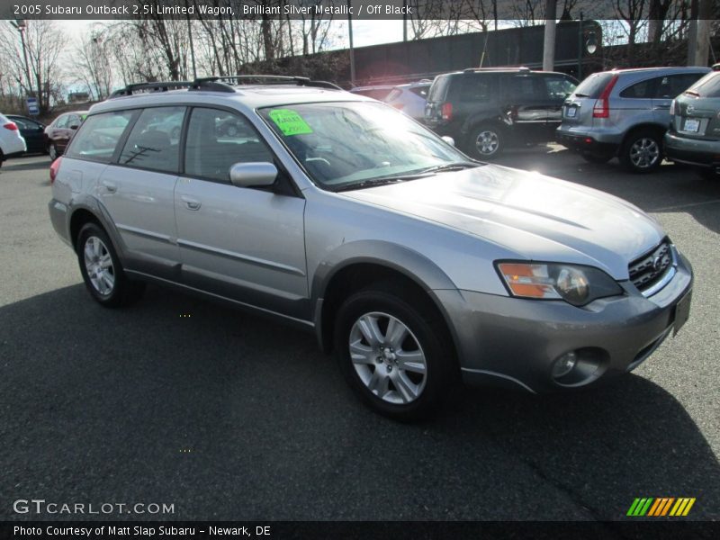 Front 3/4 View of 2005 Outback 2.5i Limited Wagon